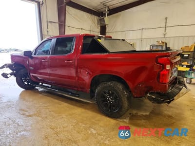 Drugie zdjęcie samochodu z przodu: 2022 CHEVROLET SILVERADO C1500 LT VIN:3GCPACEK0NG610703 - miniatura