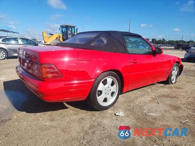 Trzecie zdjęcie samochodu z tyłu: 1999 MERCEDES-BENZ SL 500 VIN:WDBFA68F1XF173809 - miniatura