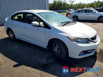Czwarte zdjęcie samochodu z boku: 2013 HONDA CIVIC HYBRID L VIN:19XFB4F37DE002581 - miniatura