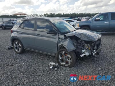 Czwarte zdjęcie samochodu z boku: 2022 HYUNDAI VENUE LIMITED VIN:KMHRC8A34NU169360 - miniatura