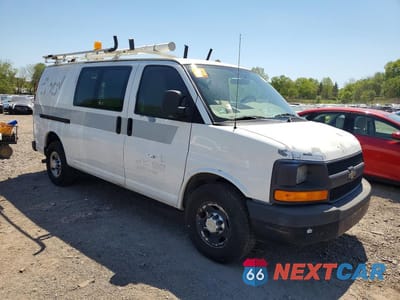 Czwarte zdjęcie samochodu z boku: 2011 CHEVROLET EXPRESS G2500 LT VIN:1GCWGFCA9B1177107 - miniatura
