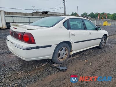 Trzecie zdjęcie samochodu z tyłu: 2002 CHEVROLET IMPALA LS VIN:2G1WH55K929291657 - miniatura