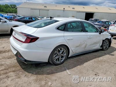 Trzecie zdjęcie samochodu z tyłu: 2023 HYUNDAI SONATA SEL VIN:KMHL64JA5PA255429 - miniatura