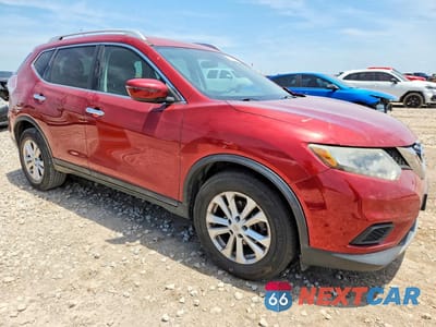 Czwarte zdjęcie samochodu z boku: 2016 NISSAN ROGUE SV VIN:5N1AT2MT4GC899686 - miniatura