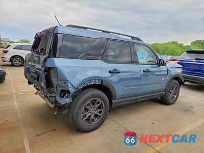 Trzecie zdjęcie samochodu z tyłu: 2024 FORD BRONCO SPORT BIG BEND VIN:3FMCR9B60RRF59744 - miniatura