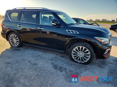 Czwarte zdjęcie samochodu z boku: 2015 INFINITI QX80 BASE VIN:JN8AZ2NE5F9081452 - miniatura