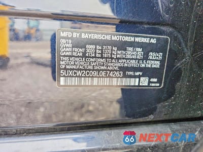 Zdjęcie 13 z 13 samochodu: 2020 BMW X7 XDRIVE40I VIN:5UXCW2C09L0E74263 - miniatura