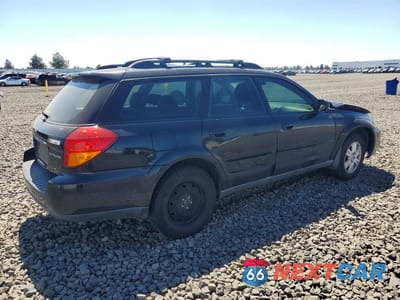 Trzecie zdjęcie samochodu z tyłu: 2005 SUBARU LEGACY OUTBACK 2.5I LIMITED VIN:4S4BP62CX57300167 - miniatura