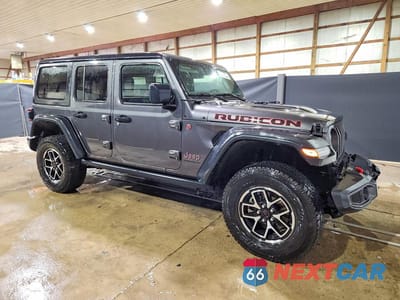Czwarte zdjęcie samochodu z boku: 2024 JEEP WRANGLER RUBICON VIN:1C4PJXFG9RW307671 - miniatura