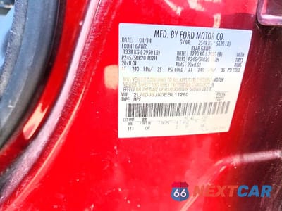 Zdjęcie 13 z 13 samochodu: 2014 LINCOLN MKX VIN:2LMDJ8JK3EBL11280 - miniatura