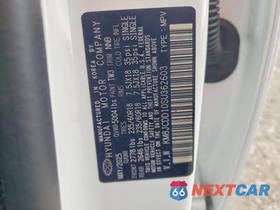 Zdjęcie 14 z 14 samochodu: 2025 HYUNDAI TUCSON SEL CONVENIENCE VIN:KM8JCDD10SU362603 - miniatura