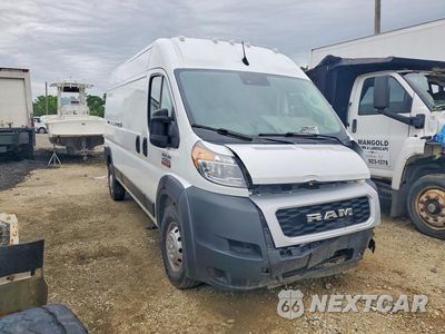 Czwarte zdjęcie samochodu z boku: 2022 RAM PROMASTER 2500 2500 HIGH VIN:3C6LRVDGXNE125343 - miniatura