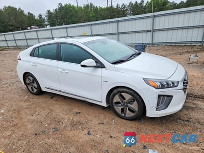 Czwarte zdjęcie samochodu z boku: 2020 HYUNDAI IONIQ SEL VIN:KMHC85LC7LU214145 - miniatura