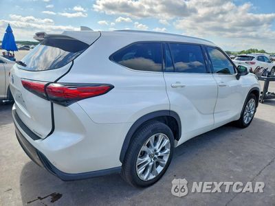 Trzecie zdjęcie samochodu z tyłu: 2020 TOYOTA HIGHLANDER LIMITED VIN:5TDYZRAH2LS027641 - miniatura