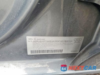 Zdjęcie 12 z 12 samochodu: 2012 AUDI A4 PREMIUM VIN:WAUBFAFL7CA116600 - miniatura