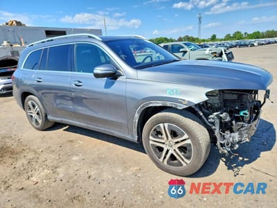 Czwarte zdjęcie samochodu z boku: 2021 MERCEDES-BENZ GLS 450 4MATIC VIN:4JGFF5KE8MA476734 - miniatura