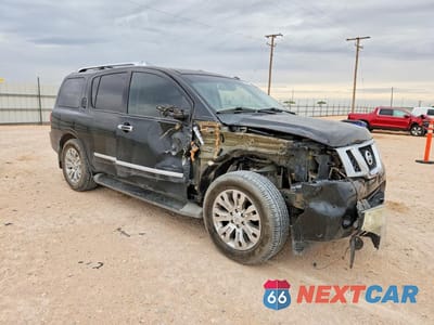 Czwarte zdjęcie samochodu z boku: 2015 NISSAN ARMADA PLATINUM VIN:5N1BA0NF1FN610659 - miniatura