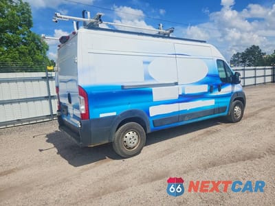 Trzecie zdjęcie samochodu z tyłu: 2019 RAM PROMASTER 2500 2500 HIGH VIN:3C6TRVDG4KE515222 - miniatura