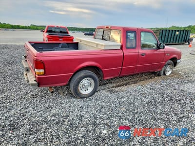 Trzecie zdjęcie samochodu z tyłu: 1995 FORD RANGER SUPER CAB VIN:1FTCR14A6SPA34238 - miniatura