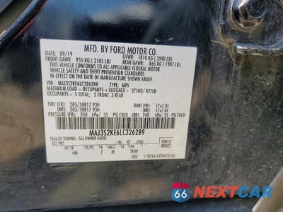 Zdjęcie 14 z 14 samochodu: 2020 FORD ECOSPORT TITANIUM VIN:MAJ3S2KE6LC326289 - miniatura