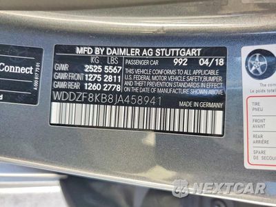 Zdjęcie 12 z 12 samochodu: 2018 MERCEDES-BENZ E 63 AMG-S VIN:WDDZF8KB8JA458941 - miniatura