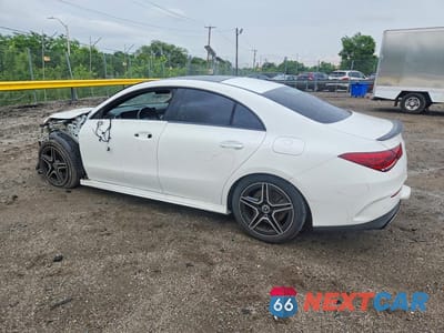 Drugie zdjęcie samochodu z przodu: 2022 MERCEDES-BENZ CLA 250 4MATIC VIN:W1K5J4HB0NN253044 - miniatura