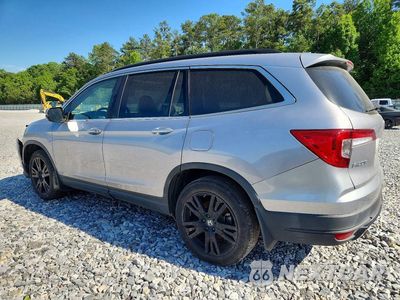 Drugie zdjęcie samochodu z przodu: 2022 HONDA PILOT SE VIN:5FNYF5H26NB001294 - miniatura