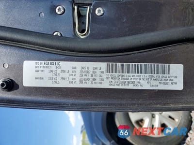 Zdjęcie 13 z 13 samochodu: 2019 DODGE JOURNEY SE VIN:3C4PDCBB9KT861363 - miniatura