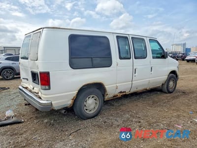 Trzecie zdjęcie samochodu z tyłu: 1997 FORD ECONOLINE E150 VAN VIN:1FDEE1468VHB78531 - miniatura