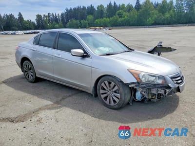Czwarte zdjęcie samochodu z boku: 2011 HONDA ACCORD EXL VIN:1HGCP2F83BA027435 - miniatura