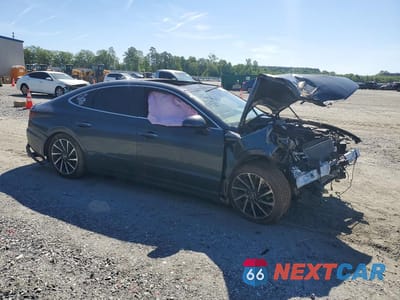 Czwarte zdjęcie samochodu z boku: 2023 HYUNDAI SONATA LIMITED VIN:KMHL34J20PA269420 - miniatura