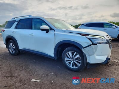 Czwarte zdjęcie samochodu z boku: 2022 NISSAN PATHFINDER SL VIN:5N1DR3CC4NC269487 - miniatura