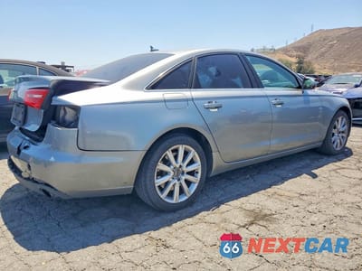 Trzecie zdjęcie samochodu z tyłu: 2014 AUDI A6 PREMIUM PLUS VIN:WAUGFAFC1EN134334 - miniatura