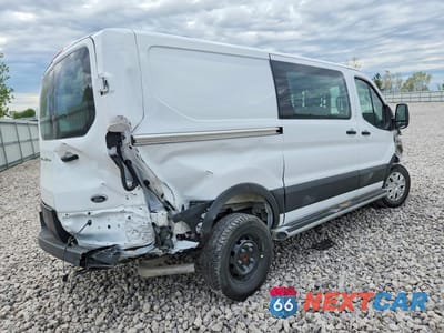 Trzecie zdjęcie samochodu z tyłu: 2025 FORD TRANSIT 250 DELIVERY VAN VIN:1FTBR1Y80SKA87453 - miniatura