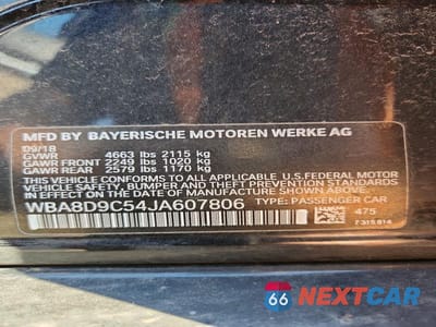 Zdjęcie 12 z 12 samochodu: 2018 BMW 330 XI VIN:WBA8D9C54JA607806 - miniatura