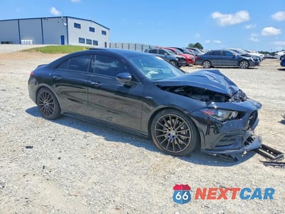Czwarte zdjęcie samochodu z boku: 2021 MERCEDES-BENZ CLA AMG 35 4MATIC VIN:W1K5J5BB8MN183287 - miniatura