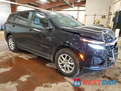 Czwarte zdjęcie samochodu z boku: 2024 CHEVROLET EQUINOX LS VIN:3GNAX5EG0RL297703 - miniatura