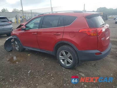 Drugie zdjęcie samochodu z przodu: 2015 TOYOTA RAV4 XLE VIN:2T3RFREV1FW348764 - miniatura