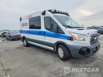 Czwarte zdjęcie samochodu z boku: 2017 FORD TRANSIT T-250 VIN:1FDYR2CV5HKB48426 - miniatura