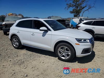 Czwarte zdjęcie samochodu z boku: 2018 AUDI Q5 PREMIUM PLUS VIN:WA1BNAFY4J2205432 - miniatura