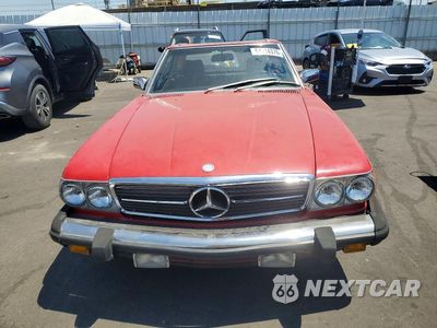 Piąte zdjęcie samochodu w środku: 1987 MERCEDES-BENZ 560 SL VIN:WDBBA48D7HA057689 - miniatura