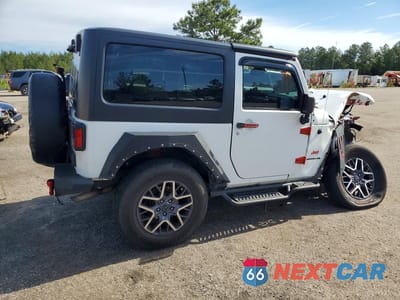 Trzecie zdjęcie samochodu z tyłu: 2013 JEEP WRANGLER SPORT VIN:1C4AJWAG9DL607678 - miniatura
