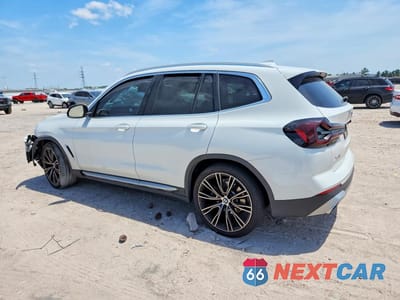 Drugie zdjęcie samochodu z przodu: 2022 BMW X3 SDRIVE30I VIN:WBX47DP07NN134026 - miniatura