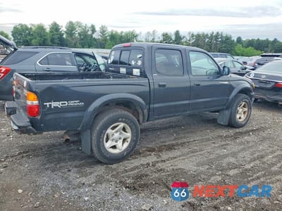 Trzecie zdjęcie samochodu z tyłu: 2002 TOYOTA TACOMA DOUBLE CAB PRERUNNER VIN:5TEGN92N72Z138327 - miniatura