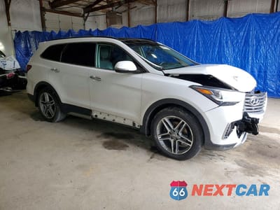 Czwarte zdjęcie samochodu z boku: 2017 HYUNDAI SANTA FE LIMITED ULTIMATE VIN:KM8SRDHF8HU203376 - miniatura