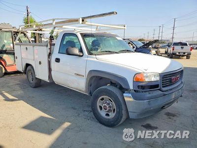 Czwarte zdjęcie samochodu z boku: 2002 GMC NEW SIERRA C2500 VIN:1GDGC24U52Z332606 - miniatura