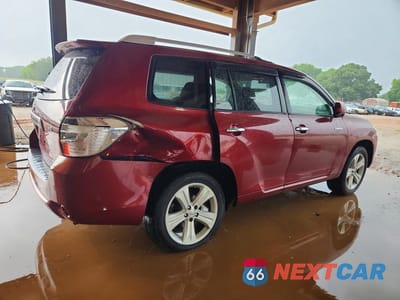 Trzecie zdjęcie samochodu z tyłu: 2008 TOYOTA HIGHLANDER LIMITED VIN:JTEDS42A982040310 - miniatura