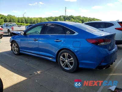 Drugie zdjęcie samochodu z przodu: 2018 HYUNDAI SONATA SPORT VIN:5NPE34AF0JH604028 - miniatura
