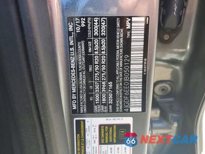 Zdjęcie 13 z 13 samochodu: 2018 MERCEDES-BENZ GLS 450 4MATIC VIN:4JGDF6EE0JB050129 - miniatura