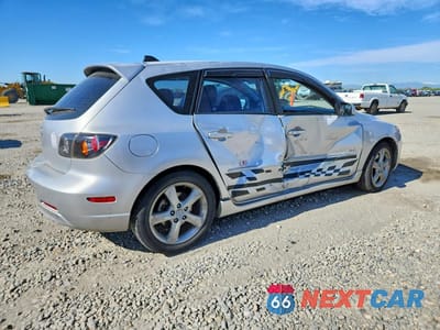 Trzecie zdjęcie samochodu z tyłu: 2006 MAZDA 3 HATCHBACK VIN:JM1BK144161445646 - miniatura
